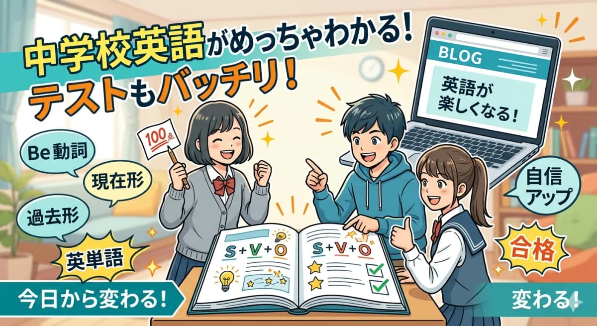 中1英語 三単現のsをわかりやすく完全攻略｜sの付け方と否定文・疑問文