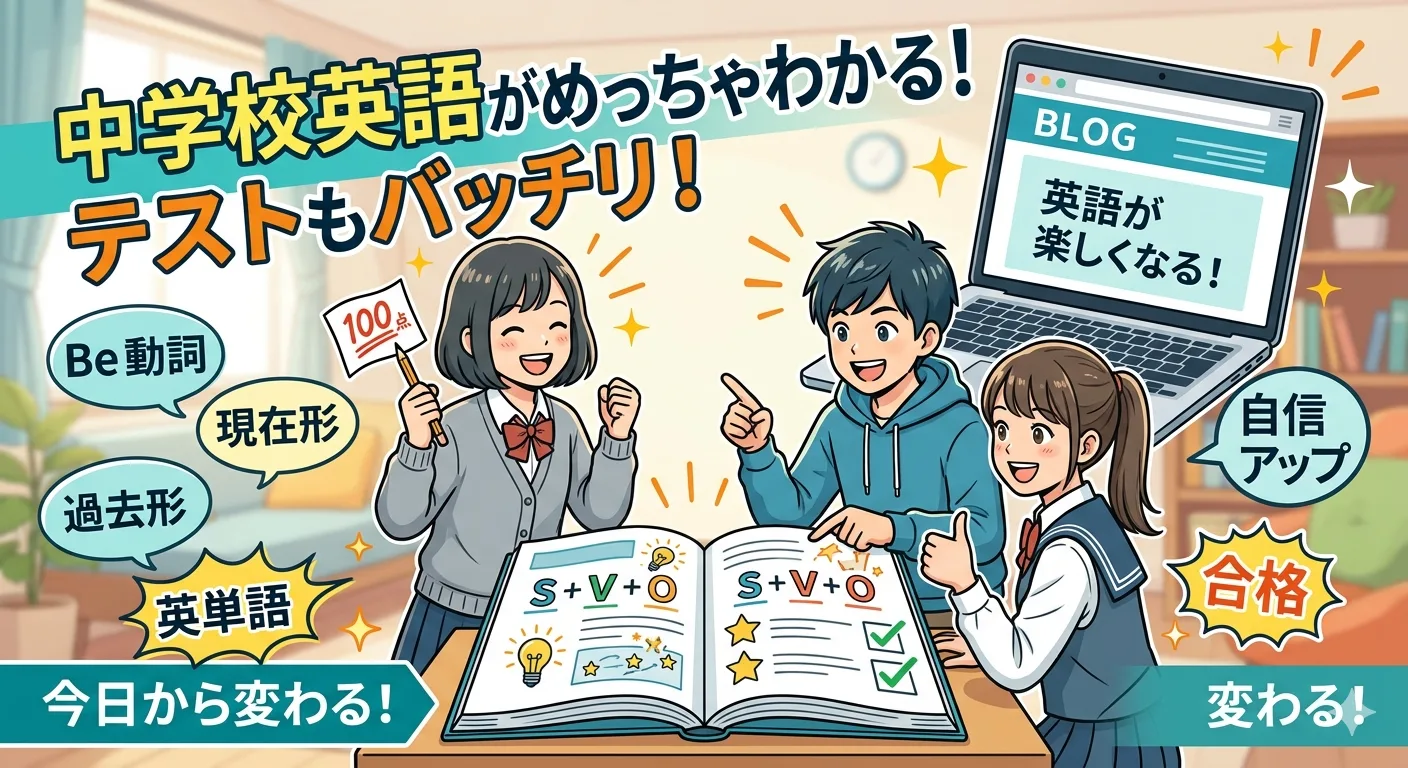 高松市の学習塾クローネ学園 — 中1英語のbe動詞と一般動詞の違いと使い分けをわかりやすく解説