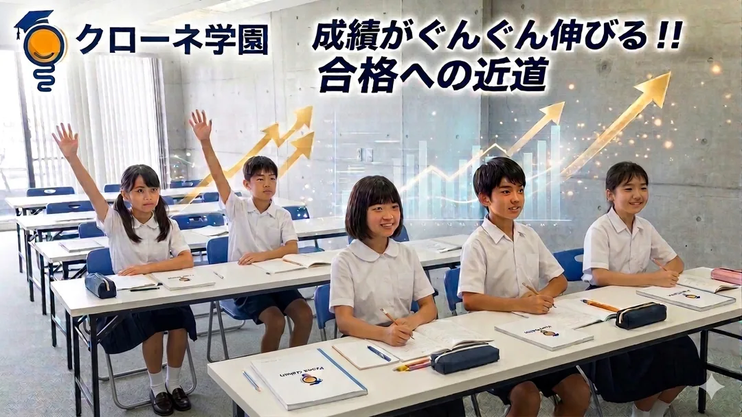 高松市の学習塾クローネ学園 — 小学生の算数を先取りで指導し成績が伸びる・合格への近道